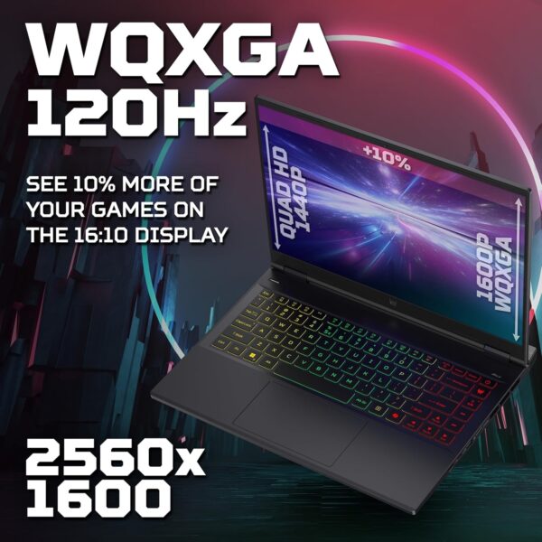 Acer Predator Helios Neo 16 PHN16-72 Gaming Laptop - Intel Core i7-14650HX, 16GB, 1TB SSD, NVIDIA GeForce RTX 4060 8G, 16" WQXGA IPS 165Hz, Windows 11, Black - Image 27