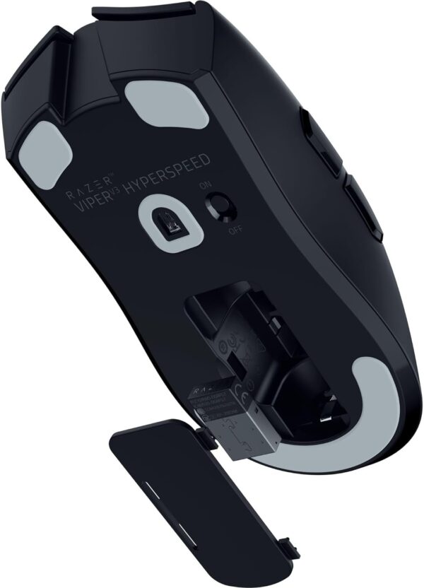 Razer Viper V3 HyperSpeed - Wireless Esports Mouse (Focus Pro 30K Optical Sensor, Up to 280 hours of Battery Life, Mechanical Mouse Switches Gen-2, 4000 Hz Wireless Polling Rate) Black - Image 10