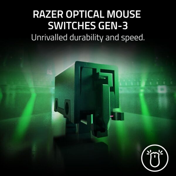 Razer Viper V3 HyperSpeed - Wireless Esports Mouse (Focus Pro 30K Optical Sensor, Up to 280 hours of Battery Life, Mechanical Mouse Switches Gen-2, 4000 Hz Wireless Polling Rate) Black - Image 65