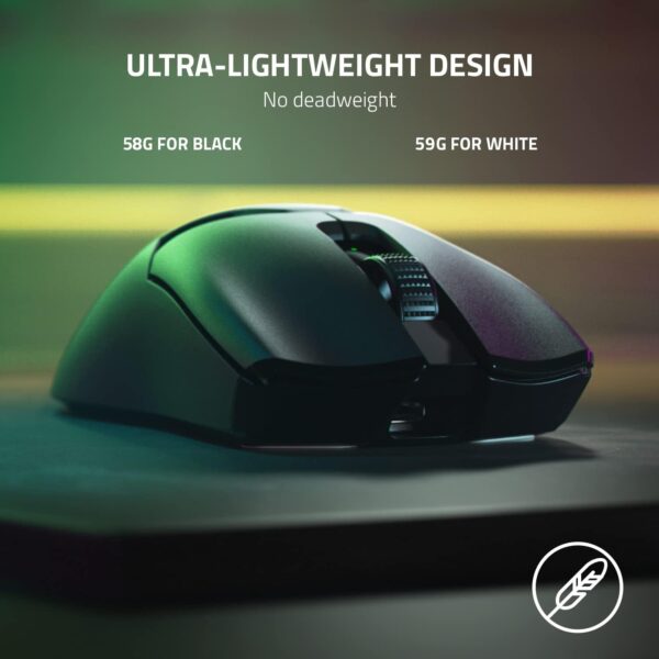Razer Viper V3 HyperSpeed - Wireless Esports Mouse (Focus Pro 30K Optical Sensor, Up to 280 hours of Battery Life, Mechanical Mouse Switches Gen-2, 4000 Hz Wireless Polling Rate) Black - Image 75