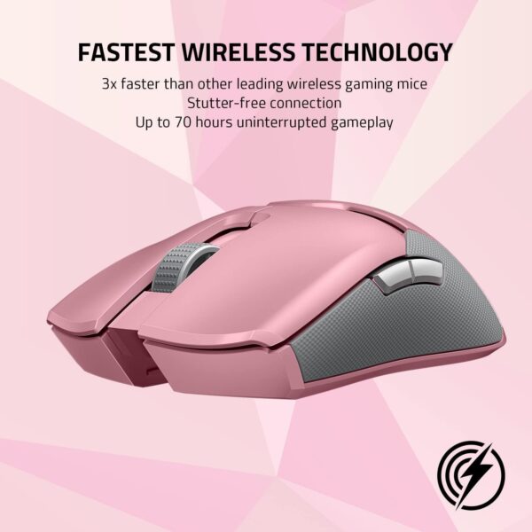 Razer Viper V3 HyperSpeed - Wireless Esports Mouse (Focus Pro 30K Optical Sensor, Up to 280 hours of Battery Life, Mechanical Mouse Switches Gen-2, 4000 Hz Wireless Polling Rate) Black - Image 83