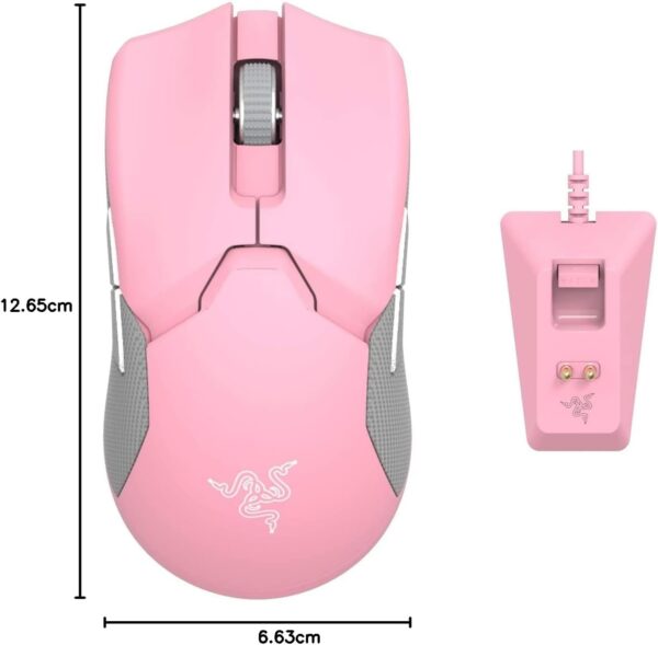 Razer Viper V3 HyperSpeed - Wireless Esports Mouse (Focus Pro 30K Optical Sensor, Up to 280 hours of Battery Life, Mechanical Mouse Switches Gen-2, 4000 Hz Wireless Polling Rate) Black - Image 89