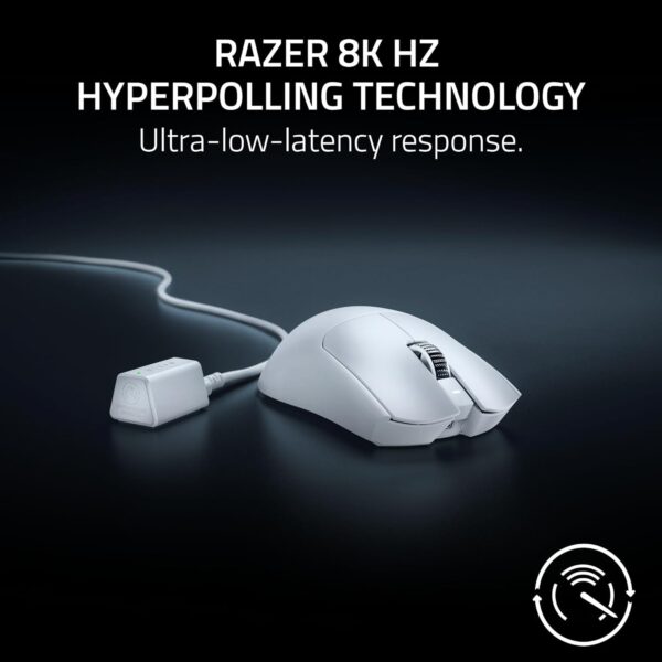 Razer Viper V3 HyperSpeed - Wireless Esports Mouse (Focus Pro 30K Optical Sensor, Up to 280 hours of Battery Life, Mechanical Mouse Switches Gen-2, 4000 Hz Wireless Polling Rate) Black - Image 92