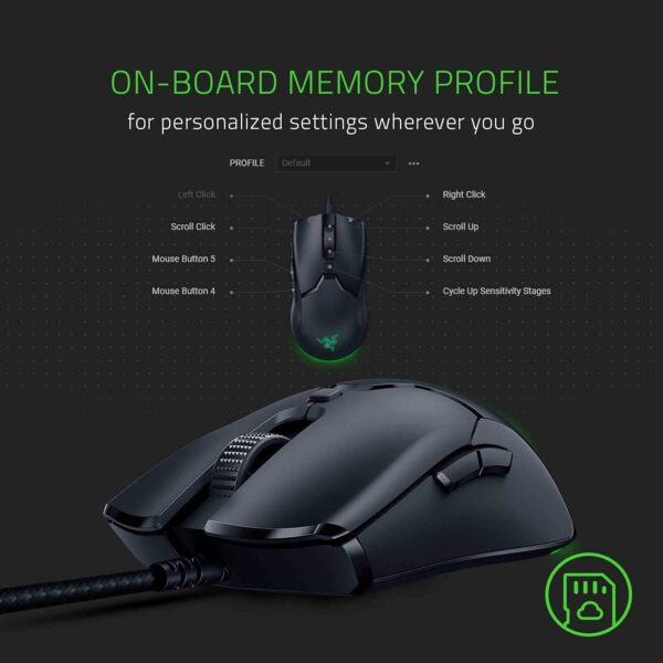 Razer Viper V3 HyperSpeed - Wireless Esports Mouse (Focus Pro 30K Optical Sensor, Up to 280 hours of Battery Life, Mechanical Mouse Switches Gen-2, 4000 Hz Wireless Polling Rate) Black - Image 107