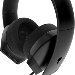 Alienware Stereo PC Gaming Headset AW310H: 50mm Hi-Res Drivers - Sports Fabric Memory Foam Earpads - Works with PS4, Xbox One & Switch via 3.5mm Jack