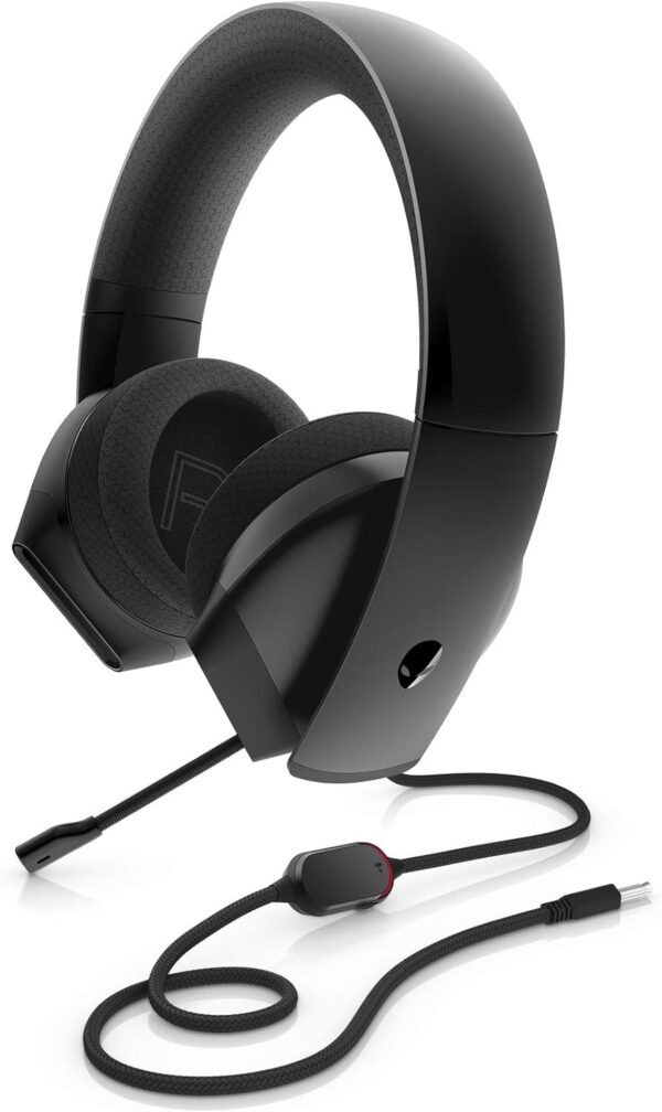 Alienware Stereo PC Gaming Headset AW310H: 50mm Hi-Res Drivers - Sports Fabric Memory Foam Earpads - Works with PS4, Xbox One & Switch via 3.5mm Jack - Image 3