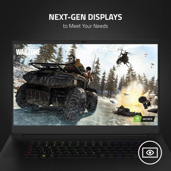 Razer Blade Pro 17 - 17.3 Inch Pro Gaming Laptop with 360 Hz FHD Display (Intel Core i7, NVIDIA RTX 3070, 16 GB RAM, 512 GB SSD, Chroma RGB) UK Layout | Black - Image 8