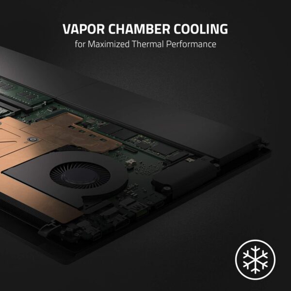 Razer Blade Pro 17 - 17.3 Inch Pro Gaming Laptop with 360 Hz FHD Display (Intel Core i7, NVIDIA RTX 3070, 16 GB RAM, 512 GB SSD, Chroma RGB) UK Layout | Black - Image 9