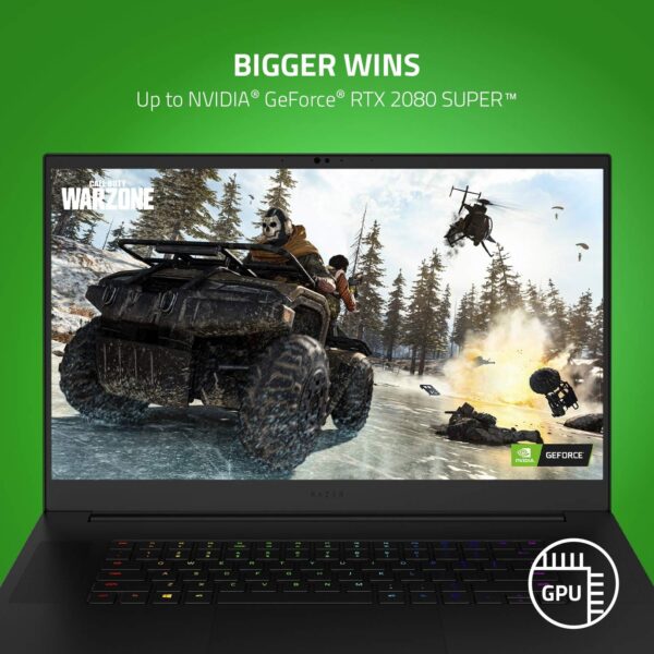 Razer Blade Pro 17 - 17.3 Inch Pro Gaming Laptop with 360 Hz FHD Display (Intel Core i7, NVIDIA RTX 3070, 16 GB RAM, 512 GB SSD, Chroma RGB) UK Layout | Black - Image 16