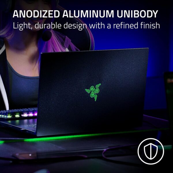 Razer Blade Pro 17 - 17.3 Inch Pro Gaming Laptop with 360 Hz FHD Display (Intel Core i7, NVIDIA RTX 3070, 16 GB RAM, 512 GB SSD, Chroma RGB) UK Layout | Black - Image 23