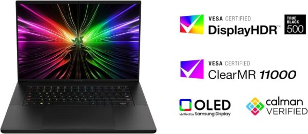 Razer Blade Pro 17 - 17.3 Inch Pro Gaming Laptop with 360 Hz FHD Display (Intel Core i7, NVIDIA RTX 3070, 16 GB RAM, 512 GB SSD, Chroma RGB) UK Layout | Black - Image 25