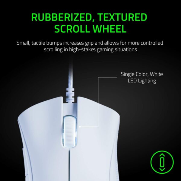 Razer DeathAdder Essential (2021) - Wired Gaming Mouse (Optical Sensor, 6400 DPI, 5 Programmable Buttons, Ergonomic Form Factor) Black - Image 21