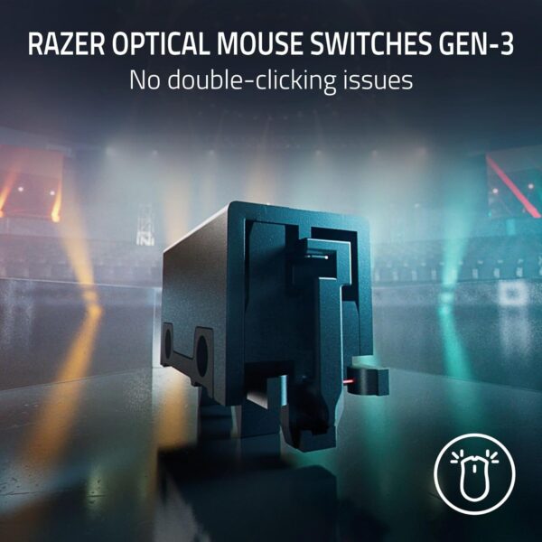Razer DeathAdder Essential (2021) - Wired Gaming Mouse (Optical Sensor, 6400 DPI, 5 Programmable Buttons, Ergonomic Form Factor) Black - Image 34