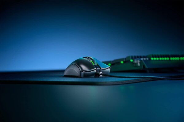 Razer DeathAdder Essential (2021) - Wired Gaming Mouse (Optical Sensor, 6400 DPI, 5 Programmable Buttons, Ergonomic Form Factor) Black - Image 37