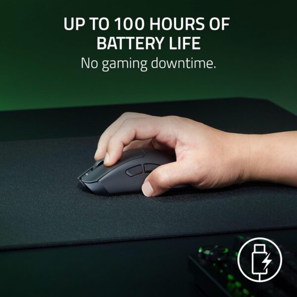 Razer DeathAdder Essential (2021) - Wired Gaming Mouse (Optical Sensor, 6400 DPI, 5 Programmable Buttons, Ergonomic Form Factor) Black - Image 49