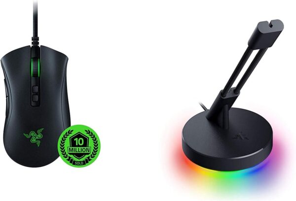 Razer DeathAdder Essential (2021) - Wired Gaming Mouse (Optical Sensor, 6400 DPI, 5 Programmable Buttons, Ergonomic Form Factor) Black - Image 56