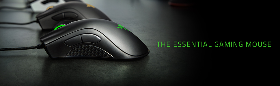 Razer DeathAdder Essential, Esports, Optical Sensor, Gaming Mouse, Ergonomic Format