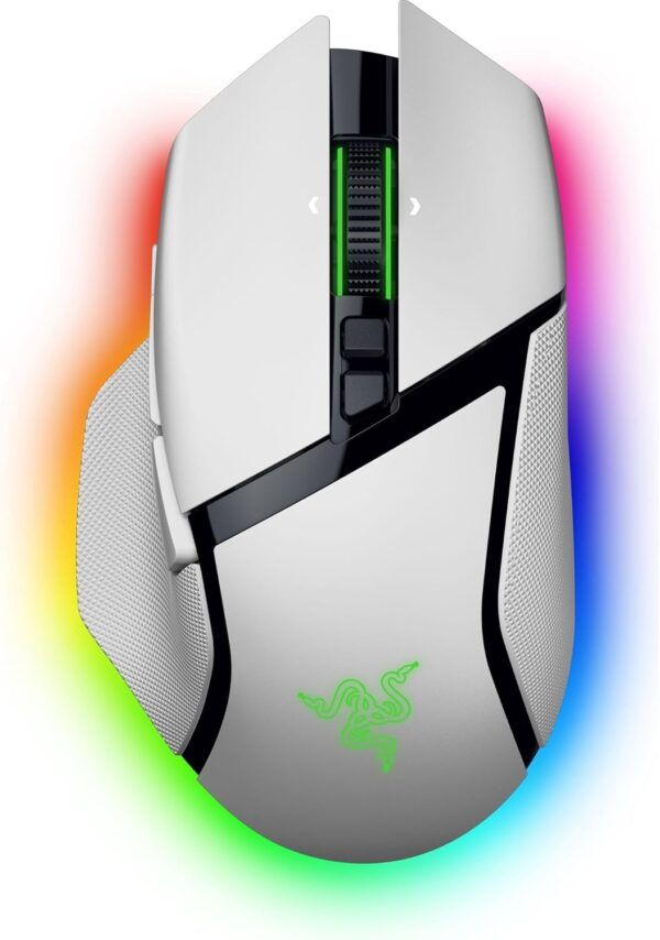 Razer Basilisk V3 - Wired Customisable Gaming Mouse (10+1 Programmable Buttons, HyperScroll Tilt Wheel, 11 Chroma RGB Lighting Zones, Optical Mouse Switches, Focus+ 26K DPI Optical Sensor) Black - Image 10