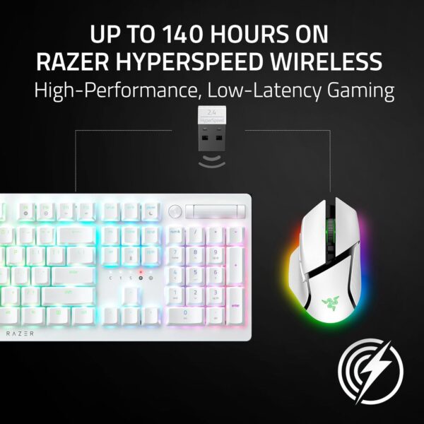 Razer Basilisk V3 - Wired Customisable Gaming Mouse (10+1 Programmable Buttons, HyperScroll Tilt Wheel, 11 Chroma RGB Lighting Zones, Optical Mouse Switches, Focus+ 26K DPI Optical Sensor) Black - Image 13