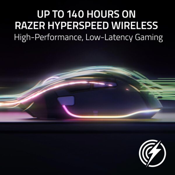 Razer Basilisk V3 - Wired Customisable Gaming Mouse (10+1 Programmable Buttons, HyperScroll Tilt Wheel, 11 Chroma RGB Lighting Zones, Optical Mouse Switches, Focus+ 26K DPI Optical Sensor) Black - Image 21