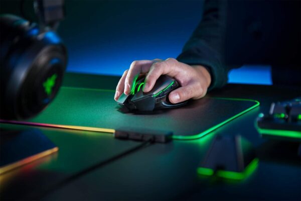 Razer Basilisk V3 - Wired Customisable Gaming Mouse (10+1 Programmable Buttons, HyperScroll Tilt Wheel, 11 Chroma RGB Lighting Zones, Optical Mouse Switches, Focus+ 26K DPI Optical Sensor) Black - Image 34