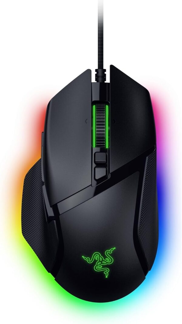 Razer Basilisk V3 - Wired Customisable Gaming Mouse (10+1 Programmable Buttons, HyperScroll Tilt Wheel, 11 Chroma RGB Lighting Zones, Optical Mouse Switches, Focus+ 26K DPI Optical Sensor) Black - Image 45