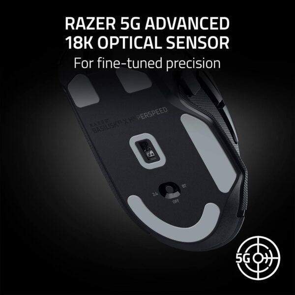 Razer Basilisk V3 - Wired Customisable Gaming Mouse (10+1 Programmable Buttons, HyperScroll Tilt Wheel, 11 Chroma RGB Lighting Zones, Optical Mouse Switches, Focus+ 26K DPI Optical Sensor) Black - Image 58