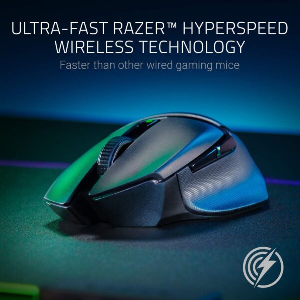 Razer Basilisk V3 - Wired Customisable Gaming Mouse (10+1 Programmable Buttons, HyperScroll Tilt Wheel, 11 Chroma RGB Lighting Zones, Optical Mouse Switches, Focus+ 26K DPI Optical Sensor) Black - Image 62