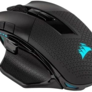 CORSAIR NIGHTSWORD RGB Wired Tunable FPS/MOBA Gaming Mouse – 18,000 DPI – 10 Programmable Buttons – Weight System – iCUE Compatible – PC, Mac, PS5, PS4, Xbox – Black