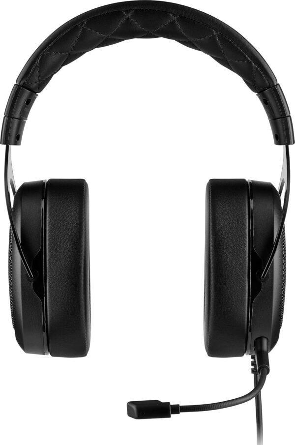 CORSAIR HS55 SURROUND Lightweight Multiplatform Wired Gaming Headset – Dolby 7.1 Surround Sound – iCUE Compatible – PC, Mac, PS5, PS4, Xbox, Nintendo Switch, Mobile – White - Image 27