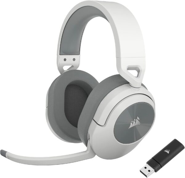 CORSAIR HS55 SURROUND Lightweight Multiplatform Wired Gaming Headset – Dolby 7.1 Surround Sound – iCUE Compatible – PC, Mac, PS5, PS4, Xbox, Nintendo Switch, Mobile – White - Image 48