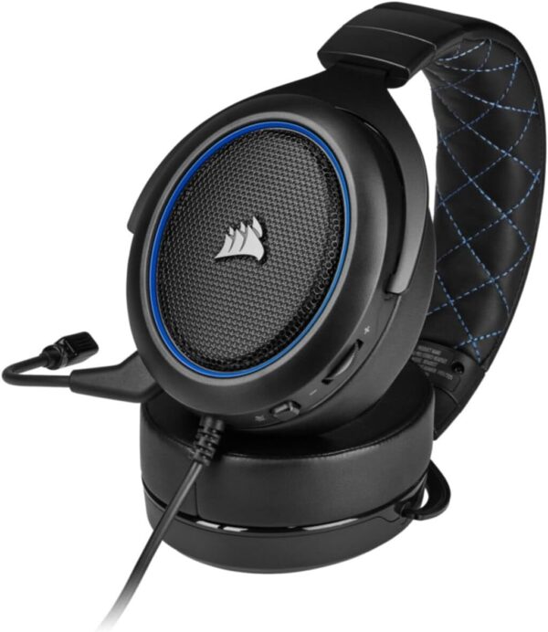 CORSAIR HS55 SURROUND Lightweight Multiplatform Wired Gaming Headset – Dolby 7.1 Surround Sound – iCUE Compatible – PC, Mac, PS5, PS4, Xbox, Nintendo Switch, Mobile – White - Image 59