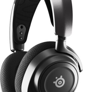 SteelSeries Arctis Nova 7 Wireless Multi-Platform Gaming Headset - Neodymium Magnetic Drivers - Dual Wireless 2.4GHz & Bluetooth - 38Hr USB-C Battery - ClearCast Gen2 AI Mic - PC, PS5, Switch, Mobile