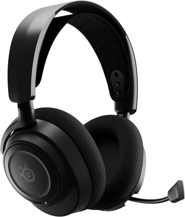 SteelSeries Arctis Nova 7 Wireless Multi-Platform Gaming Headset - Neodymium Magnetic Drivers - Dual Wireless 2.4GHz & Bluetooth - 38Hr USB-C Battery - ClearCast Gen2 AI Mic - PC, PS5, Switch, Mobile - Image 14