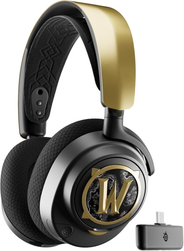 SteelSeries Arctis Nova 7 Wireless Multi-Platform Gaming Headset - Neodymium Magnetic Drivers - Dual Wireless 2.4GHz & Bluetooth - 38Hr USB-C Battery - ClearCast Gen2 AI Mic - PC, PS5, Switch, Mobile - Image 17