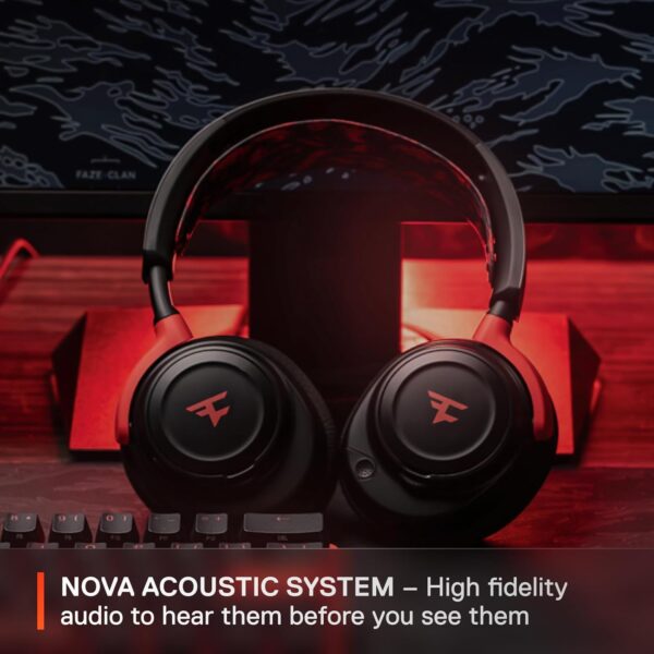 SteelSeries Arctis Nova 7 Wireless Multi-Platform Gaming Headset - Neodymium Magnetic Drivers - Dual Wireless 2.4GHz & Bluetooth - 38Hr USB-C Battery - ClearCast Gen2 AI Mic - PC, PS5, Switch, Mobile - Image 35