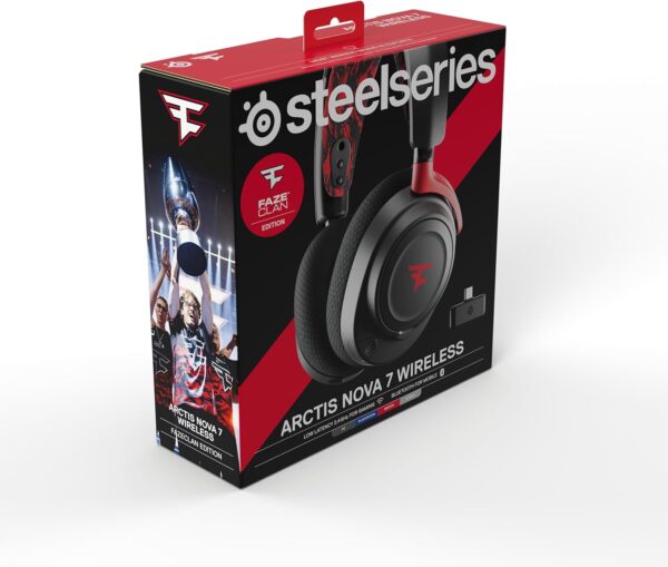 SteelSeries Arctis Nova 7 Wireless Multi-Platform Gaming Headset - Neodymium Magnetic Drivers - Dual Wireless 2.4GHz & Bluetooth - 38Hr USB-C Battery - ClearCast Gen2 AI Mic - PC, PS5, Switch, Mobile - Image 41