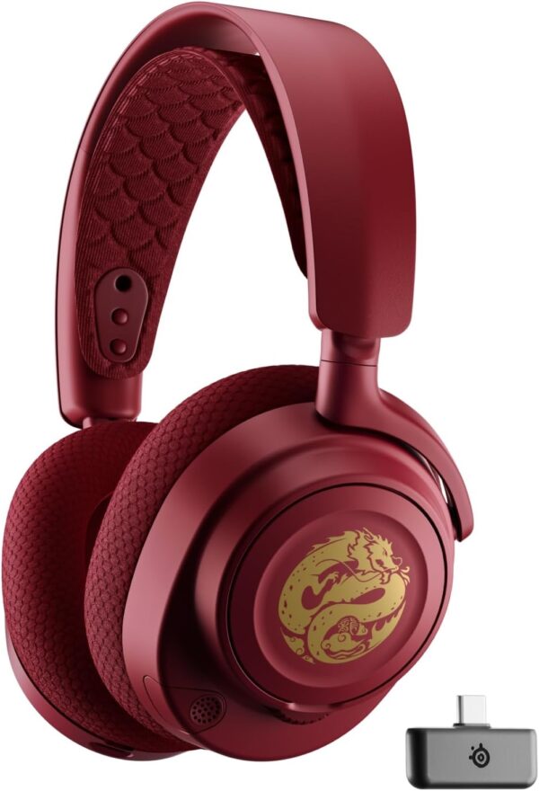 SteelSeries Arctis Nova 7 Wireless Multi-Platform Gaming Headset - Neodymium Magnetic Drivers - Dual Wireless 2.4GHz & Bluetooth - 38Hr USB-C Battery - ClearCast Gen2 AI Mic - PC, PS5, Switch, Mobile - Image 45