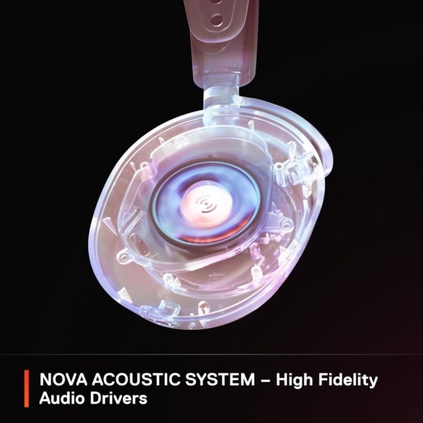 SteelSeries Arctis Nova 7 Wireless Multi-Platform Gaming Headset - Neodymium Magnetic Drivers - Dual Wireless 2.4GHz & Bluetooth - 38Hr USB-C Battery - ClearCast Gen2 AI Mic - PC, PS5, Switch, Mobile - Image 49