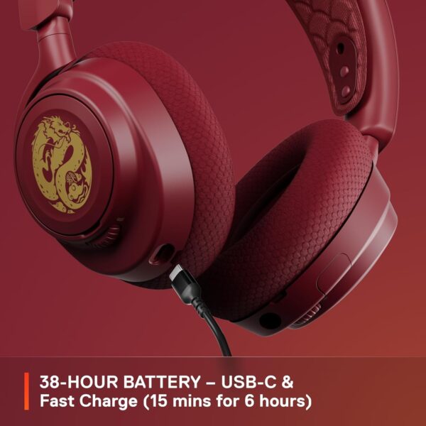 SteelSeries Arctis Nova 7 Wireless Multi-Platform Gaming Headset - Neodymium Magnetic Drivers - Dual Wireless 2.4GHz & Bluetooth - 38Hr USB-C Battery - ClearCast Gen2 AI Mic - PC, PS5, Switch, Mobile - Image 52