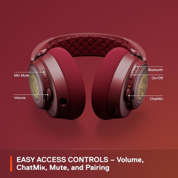 SteelSeries Arctis Nova 7 Wireless Multi-Platform Gaming Headset - Neodymium Magnetic Drivers - Dual Wireless 2.4GHz & Bluetooth - 38Hr USB-C Battery - ClearCast Gen2 AI Mic - PC, PS5, Switch, Mobile - Image 56