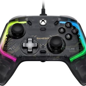GameSir Kaleid Wired Controller for Xbox Series X|S, Xbox One,Windows 10/11 & Steam, Plug and Play Gaming Gamepad, Transparent Video Game Controller with Hall Effect Joysticks/Hall Trigger