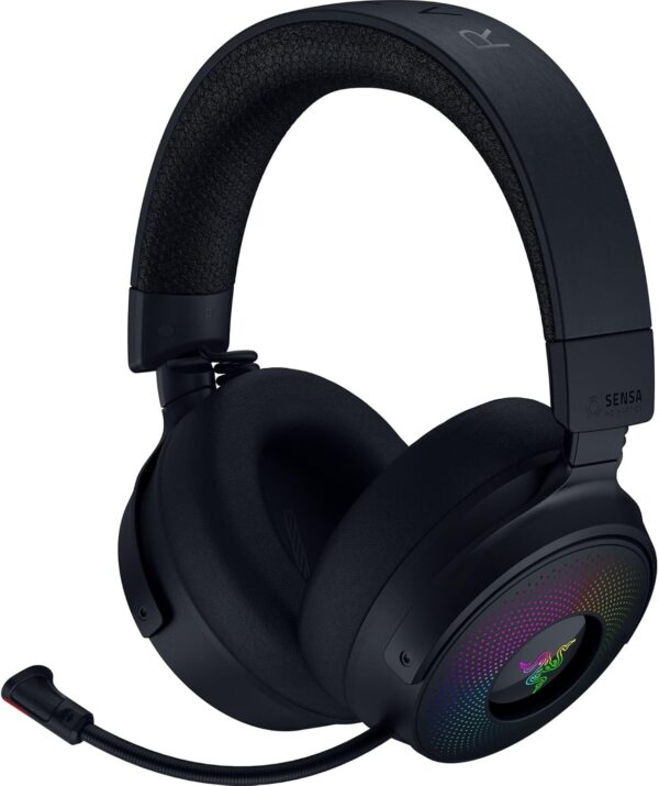 Razer Kraken V3 X USB - Wired USB Gaming Headset (ultra-lightweight at 285g, TriForce 40 mm drivers, HyperClear Cardioid Microphone, 7.1 surround sound, Chroma RGB) Black - Image 19