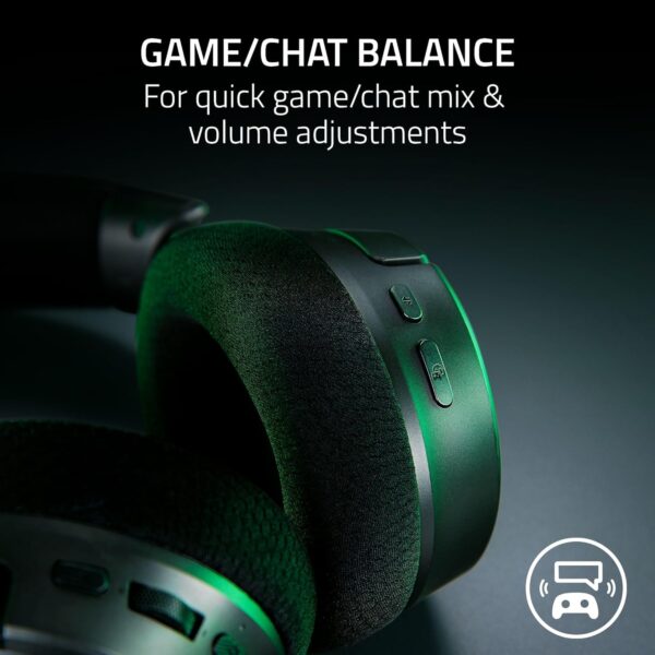 Razer Kraken V3 X USB - Wired USB Gaming Headset (ultra-lightweight at 285g, TriForce 40 mm drivers, HyperClear Cardioid Microphone, 7.1 surround sound, Chroma RGB) Black - Image 27