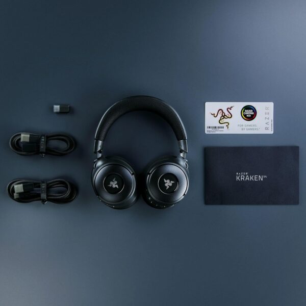 Razer Kraken V3 X USB - Wired USB Gaming Headset (ultra-lightweight at 285g, TriForce 40 mm drivers, HyperClear Cardioid Microphone, 7.1 surround sound, Chroma RGB) Black - Image 29