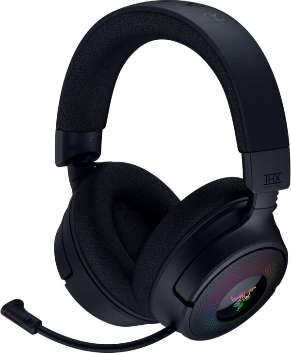 Razer Kraken V3 X USB - Wired USB Gaming Headset (ultra-lightweight at 285g, TriForce 40 mm drivers, HyperClear Cardioid Microphone, 7.1 surround sound, Chroma RGB) Black - Image 31