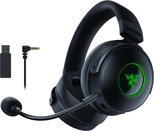 Razer Kraken V3 X USB - Wired USB Gaming Headset (ultra-lightweight at 285g, TriForce 40 mm drivers, HyperClear Cardioid Microphone, 7.1 surround sound, Chroma RGB) Black - Image 45
