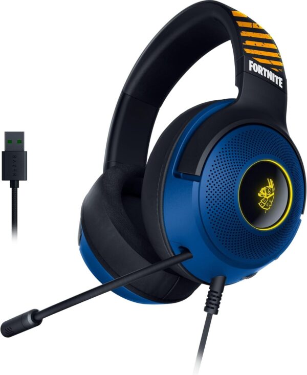 Razer Kraken V3 X USB - Wired USB Gaming Headset (ultra-lightweight at 285g, TriForce 40 mm drivers, HyperClear Cardioid Microphone, 7.1 surround sound, Chroma RGB) Black - Image 95