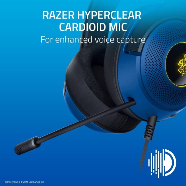 Razer Kraken V3 X USB - Wired USB Gaming Headset (ultra-lightweight at 285g, TriForce 40 mm drivers, HyperClear Cardioid Microphone, 7.1 surround sound, Chroma RGB) Black - Image 99