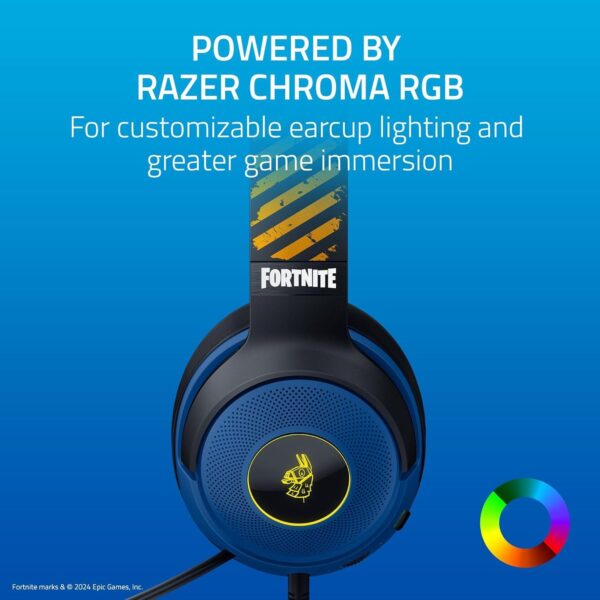 Razer Kraken V3 X USB - Wired USB Gaming Headset (ultra-lightweight at 285g, TriForce 40 mm drivers, HyperClear Cardioid Microphone, 7.1 surround sound, Chroma RGB) Black - Image 102